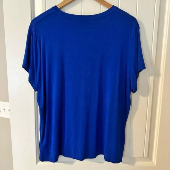 Bebe Women's Blue Top - Picture 3 of 5